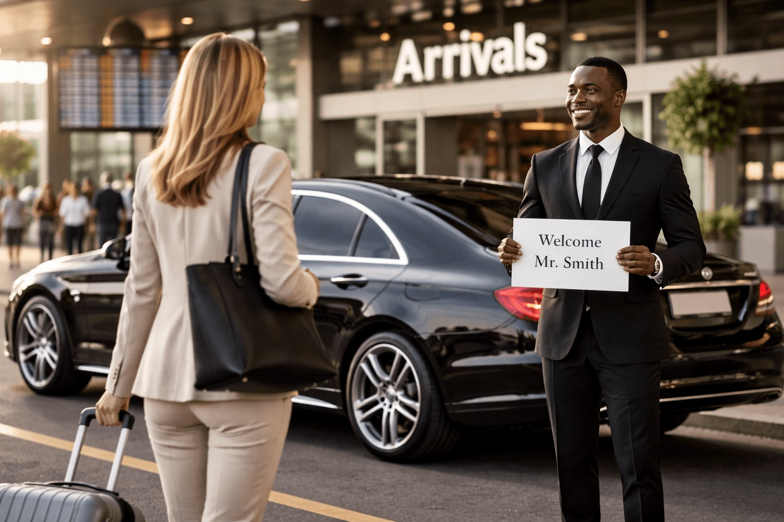 Airport transfer Cape Town luxury chauffeur