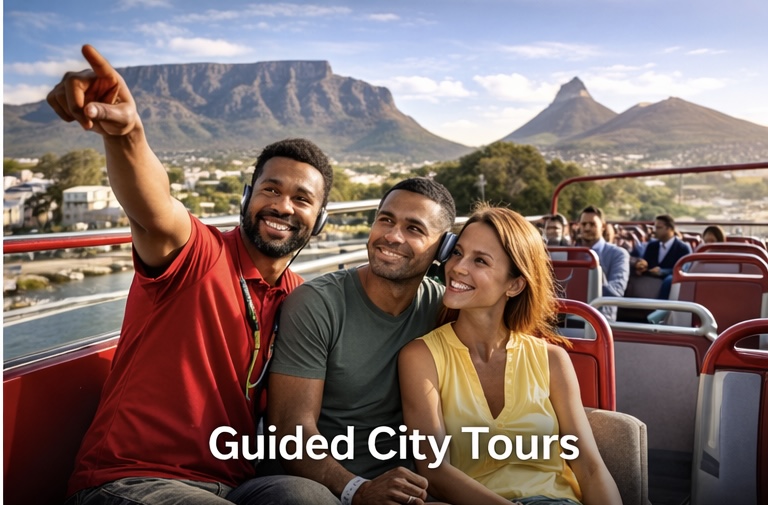 Guided city tours of Cape Town